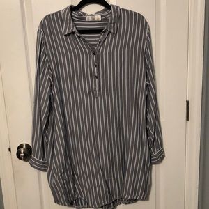 Striped longsleeve dress